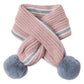 Babamama children's scarf winter thick warm jacquard love boy's scarf baby girl's thickened scarf scarf