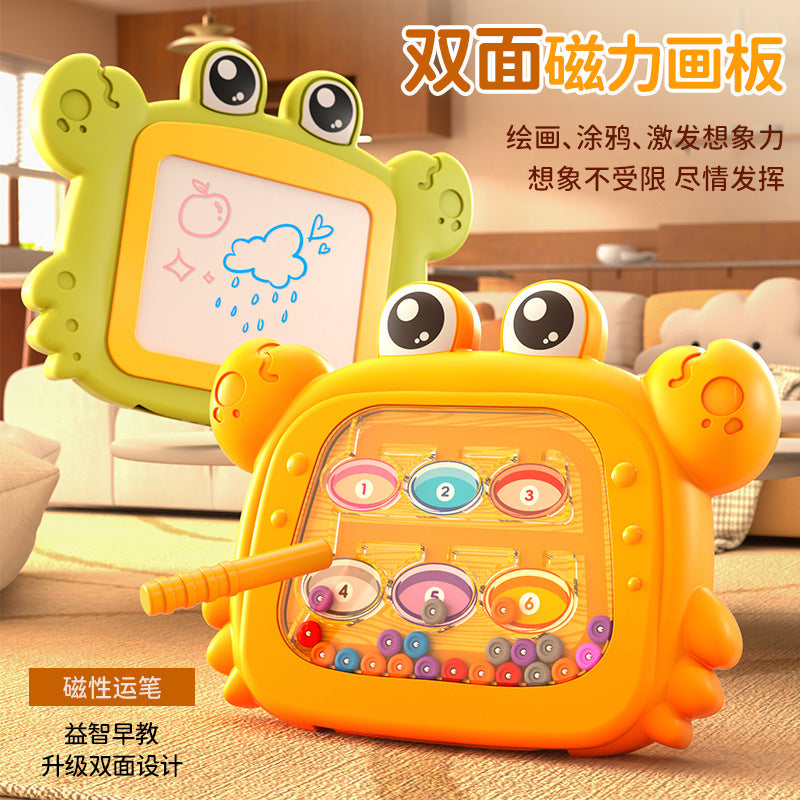 Chicken Magnetic Pen Drawing Board Baby Logical Thinking Exercise Children's Educational Board Game Toddler Toys Wholesale Cross-Border