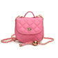 Dropshipping New Personalized Kidsren's Shoulder Bag, Fashionable and Versatile Girl's Crossbody Bag, Pure Color Pu Design Coin Purse