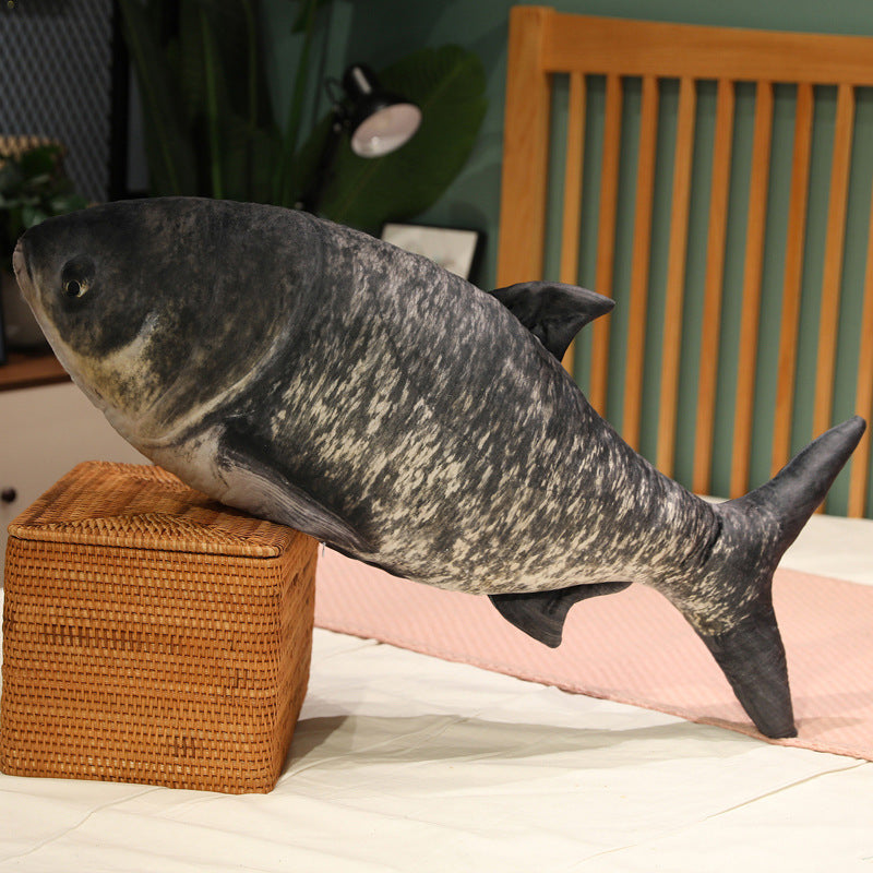 Imitation fish pillow plush toy carp doll doll crucian carp spoof pillow tilapia sleeping leg pillow