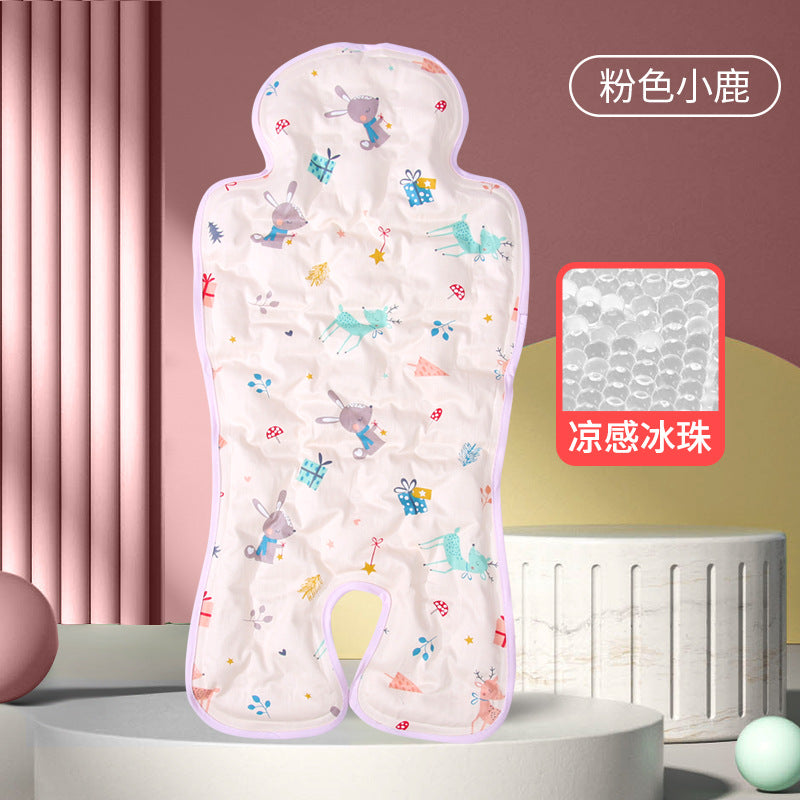 Baby Stroller Mat Mat Summer Stroller Seat Cushion Cool Mat Baby an Full Seat Dining Chair Stroller Ice Mat
