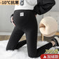 Pregnant Women's Leggings Spring and Autumn Outer Wearing Cotton plus size Autumn Pants fleece-lined Belly-supporting 150.00kg Pregnant Women's Nine-point Pants