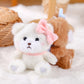 Bow Bear Doll Pendant Keychain Backpack Small Doll Jewelry Plush Toy Wholesale Girl Doll