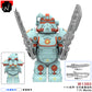 Flame X-01 Mecha Third-Party Radiation Warrior Building Block Figure Cross-Border Goods Bagged for Boys Compatible with Lego