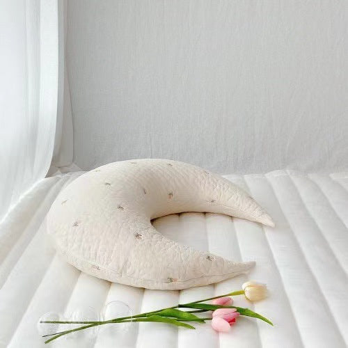 South Korea ins moon baby soothing pillow baby sleeping pillow side sleeping pillow safety artifact anti-startling