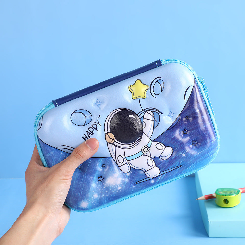 Eva Pencil Box 3D Stereo Large-Capacity Kidsren's Pencil Bag Multi-Functional Student Stationery Popular Pencil Box Waterproof
