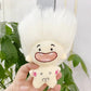 Twelve Zodiac Funny Toothless Cotton Doll Keychain Xiaohongshu Pendant Plush Toy Wholesale Cartoon