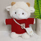 Internet Celebrity Poko Plush Toy Cartoon Belle Sheep Doll Dressed up as a Little Sheep, a Gift for Girls