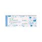 Dream Flower Floral Washi Sticker Book Plant Floral Handbook with Background Decoration Basic Stickers