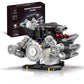 Supercar Electroplated Engine Aston Martin Valkyrie Supercar Engine Light Version + App Building Block Model