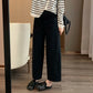 in stock Early Autumn New 2024 Pregnant Women's High Waist Slimming Casual Pants Women's Design Sense Pear-Shaped Figure Nine-point Haren Pants