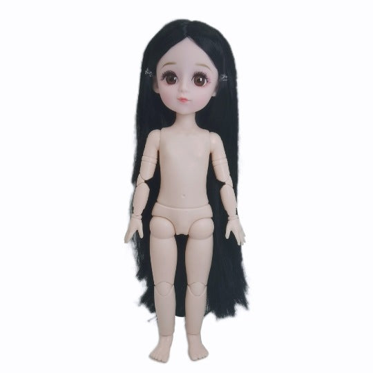 12 inch 30cm 6 minutes barpyrene naked doll change music doll body wholesale vinyl girl toy body
