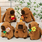 Wholesale Capybara Capybara Backpack Plush Toy Doll Backpack for Girls Birthday Gifts
