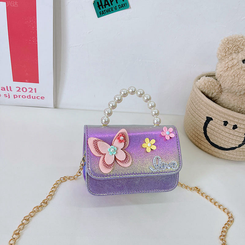 2025 Spring and Summer Explosions Fashion Casual Children's Candy Jelly Bag Mini Shoulder Crossbody Handbag Wholesale