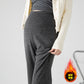 New Pregnant Women's Pants Autumn Loose Micro-flared Pants Autumn and Winter fleece-lined Thickened Pants Small Pregnant Women's Pants