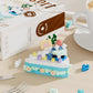 Bricks Also Birthday Cake Handmade Dessert Ornaments Compatible with Lego Cake Blocks Assembled Toys Children's Children's Day Gift