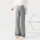 Pregnant Women's Pants Spring and Autumn Outer Wear 2024 New Autumn and Winter Wide Leg Pants Trousers Not Stomach Autumn Winter Wear