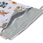 Ins Baby Room Decoration Sleeping Bear Storage Hanging Bag Baby Diaper Bag Wetbag Dry and Wet Separation 30*40