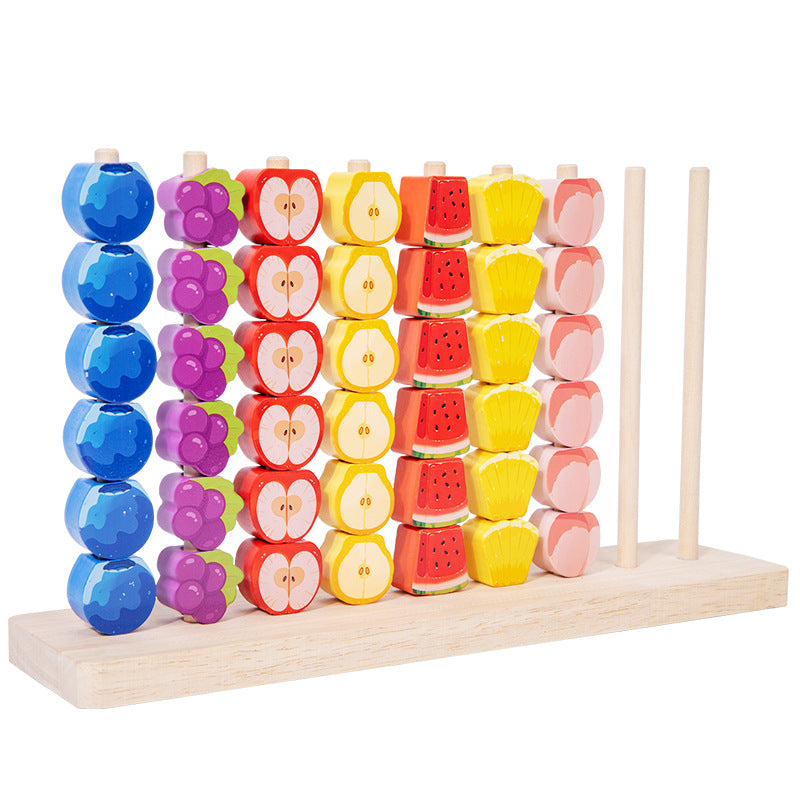 Three-Dimensional Four-Piece Chess Four-Piece Game Chess P 0.34kg Kidsren's Educational Early Education Multi-Person Toy Wooden Boxed Multi-Color