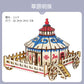 wooden three-dimensional assembled military model angel tank puzzle assembled boy wooden toy diy hut puzzle