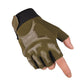 Children's Protective Anti-Slip Combat Half-Finger Sports Gloves Adult Parent-Child Tactical Gloves Outdoor Cycling and Mountaineering