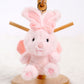 Bow Bear Doll Pendant Keychain Backpack Small Doll Jewelry Plush Toy Wholesale Girl Doll