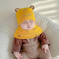 Katu Bear Infant Hat Spring & Fall 3-6-12 Months Male and Female Baby Pullover Hat Cotton 100-Day Sleeping Hat