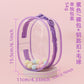 15cm Baby Bag Cotton Doll Pain Bag Trendyy Hand-Made Doll Outing Bag Double Zipper Thickeneded Transparent Baby Walking Bag