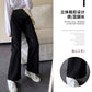 2025 Spring New All-match Pregnant Women Jeans Spring Loose Straight Outer Wide-leg Trousers Pregnant Women's Spring Wear