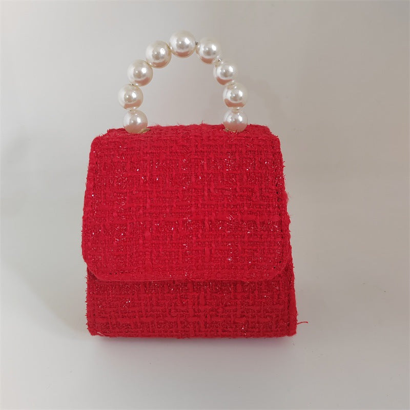 2025 Spring and Summer Explosions Fashion Casual Children's Candy Jelly Bag Mini Shoulder Crossbody Handbag Wholesale