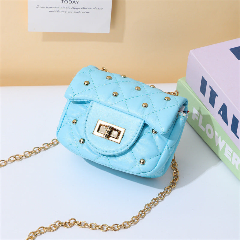 2025 Spring and Summer Explosions Fashion Casual Children's Candy Jelly Bag Mini Shoulder Crossbody Handbag Wholesale