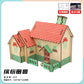 Wooden Reasons Children's Girls Assembled Handmade Ornaments diy Assembled Cabin Model Building Blocks Head Small House Puzzle