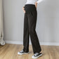 Fashion Thin Pregnant Women's Pants Summer Wear Thin Outer Wear Leggings Loose Ice Silk Vertical Wide Leg Pants