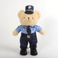 Police Bear Doll Traffic Police Bear Doll Uniform Fire Suit Teddy Bear Plush Toy Internet Red Bear Doll