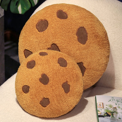Ins Cute Cookie Pillow Cross-border Plush Toy Creative Snack Pillow Living Room Bedroom Nap Pillow