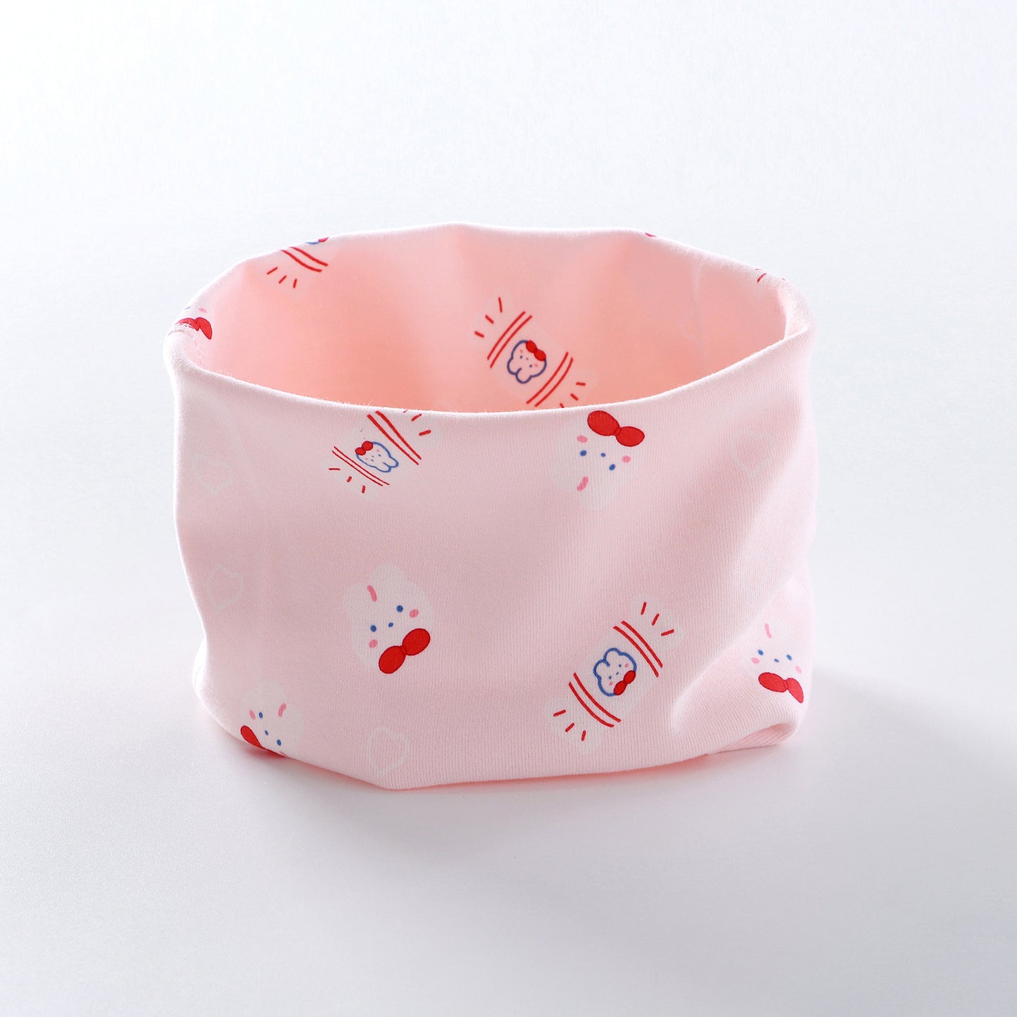Loveable Amoy Children's Scarf Autumn and Winter Pure Cotton Class A Baby Cartoon Baby's Head Windproof Warm Neck Sleeve