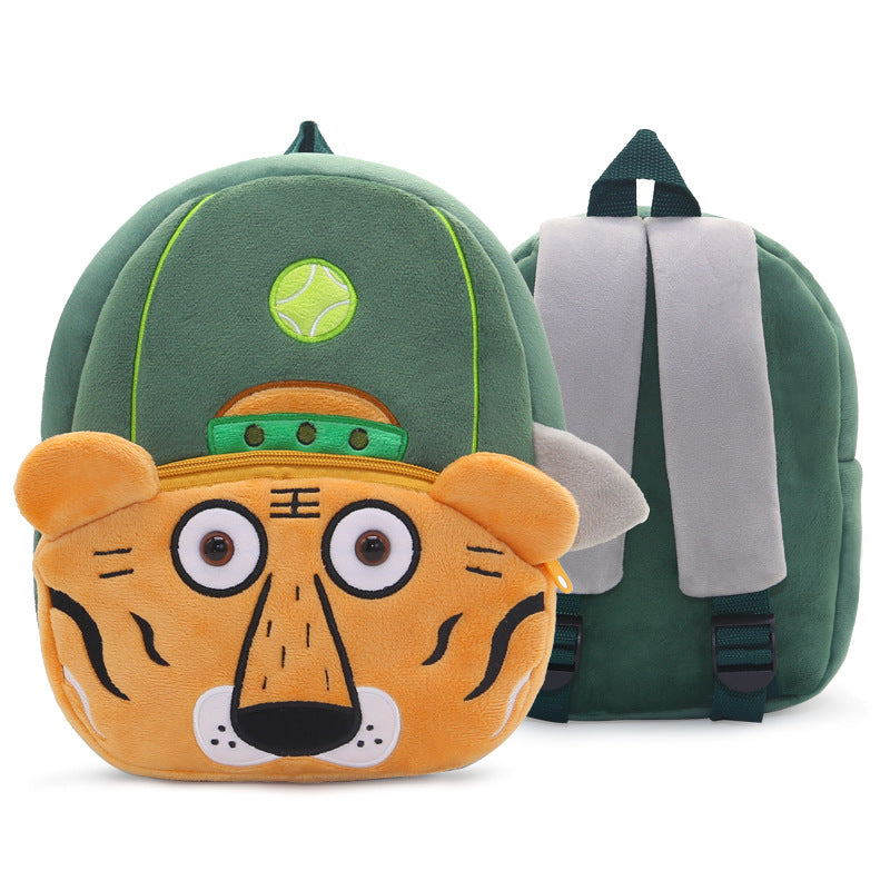 Cute New Animal Games boys and girls plush children backpack kindergarten backpack factory direct sales