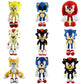 New Big Head Sonic Mouse Sonic Super Sonic Plush Toy Tarsnak Hedgehog Doll Children