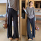 Maternity Pants for Spring and Autumn, 2026 New Model, Spring Season, Slightly Flared Long Pants, Do Not Squeeze the Belly, Suitable for Spring and Autumn Wear