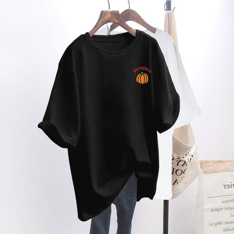 Breastfeeding Summer Top T-Shirt Summer Going Out Hot Mom plus size Fashionable Loose Breastfeeding Dress Slimming Fashionable