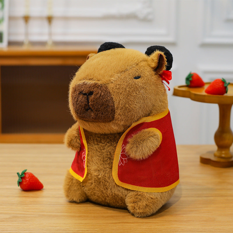 New Capibala Plush Doll Variety Capybara Series Doll Children's Sleeping Pillow Cushion Doll Wholesale