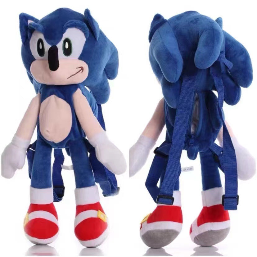 New Big Head Sonic Mouse Sonic Super Sonic Plush Toy Tarsnak Hedgehog Doll Children