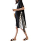 Pregnant Women's dress Fashion Loose plus size Long Over-the-Knee Dress Stitching T-shirt Dress Korean Pregnant Women's Summer Dress