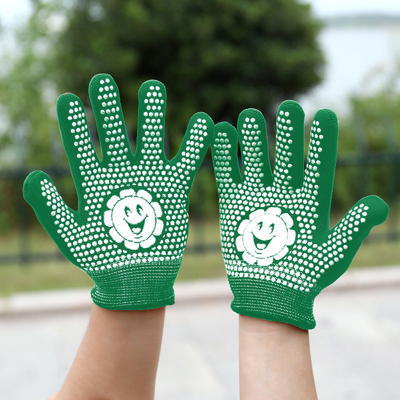 Children's Labor Protection Gloves for Students, Suitable for Hiking, Cycling, Tug-Of-War, Non-Slip, Thin, for Kindergarten Performances, Carpentry, Custom Design and Logo Printing