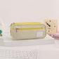 Large-Capacity Stationery Box, Double-Layer Multi-Functional Student Simple Pencil Case, Japanese and Korean Version, Portable Pencil Case for Primary and Secondary School Students