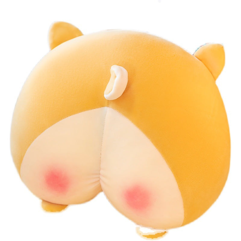 Super Cute Pig Plush Toy Cute Corgi Butt Doll Cushion Sleeping Pillow Bed Girl Doll Cloth Doll
