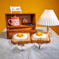 New Jellyc Toast Egg Plush Toy Toast Bread Ornament Cloud Boiled Egg Doll Simulated Poached Egg