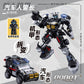Little Luban Building Blocks Children's Educational Assembled Car Model Transforming Mecha Robot Compatible with Lego Boy Toys
