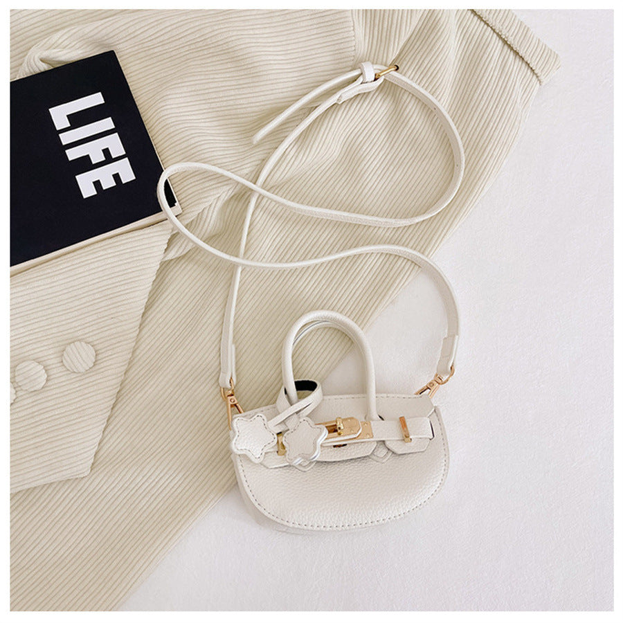 2025 Spring and Summer Explosions Fashion Casual Children's Candy Jelly Bag Mini Shoulder Crossbody Handbag Wholesale