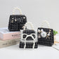 Cross-border new cotton and linen pearl portable children's messenger bag kindergarten children DIY naked bag manufacturers wholesale